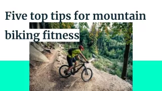 Mountain Biking Fitness