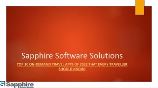 sapphire software solutions