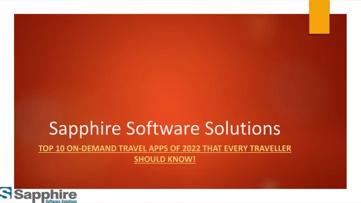 sapphire software solutions