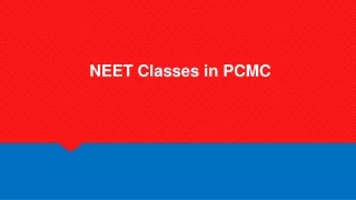neet classes in pcmc