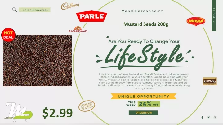 mustard seeds 200g