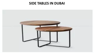 side tables in dubai