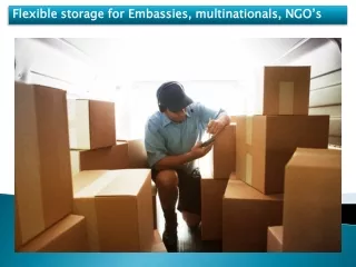 flexible storage for embassies multinationals