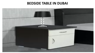 bedside table in dubai