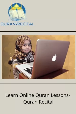 Learn Online Quran Lessons- Quran Recital