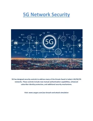 5G Network Security