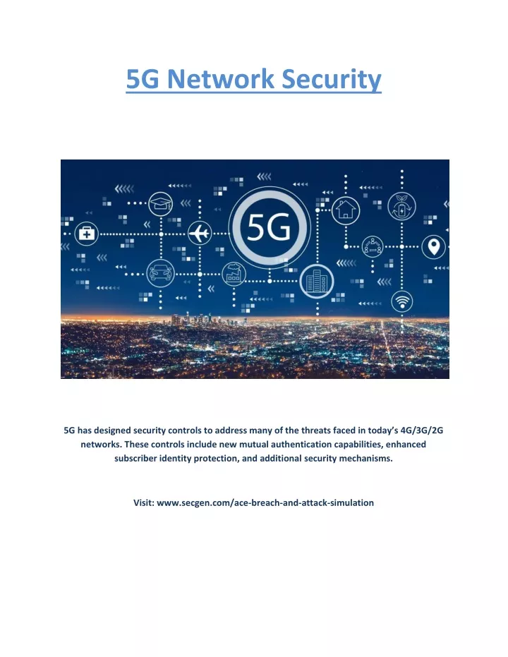 PPT - 5G Network Security PowerPoint Presentation, Free Download - ID ...