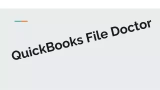 QuickBooks File Doctor
