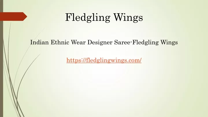 fledgling wings