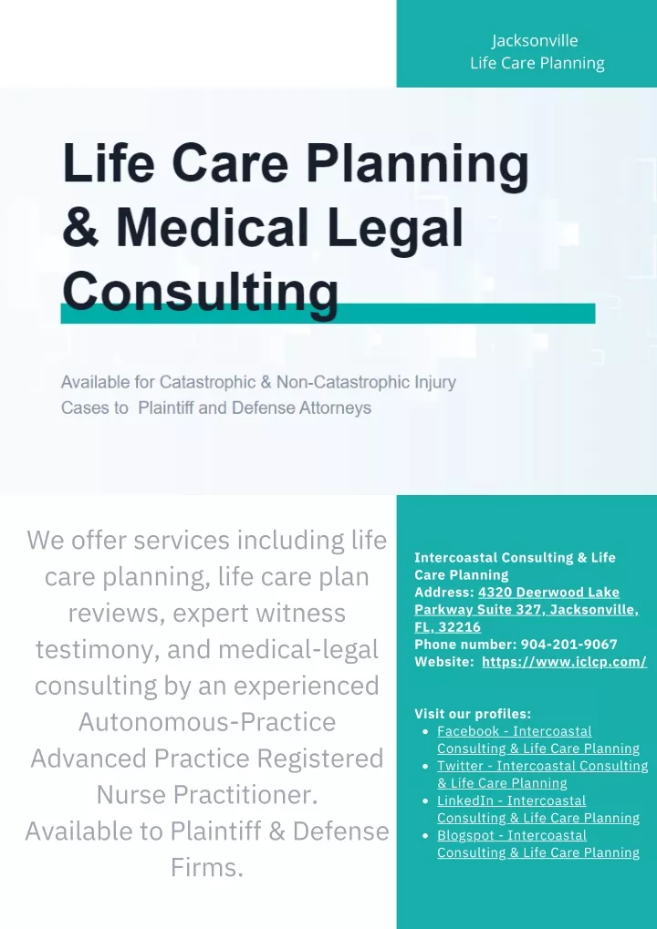 jacksonville life care planning