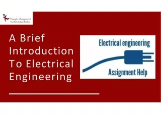 A Brief Introduction To Electrical Engineering