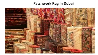 patchwork rug in dubai