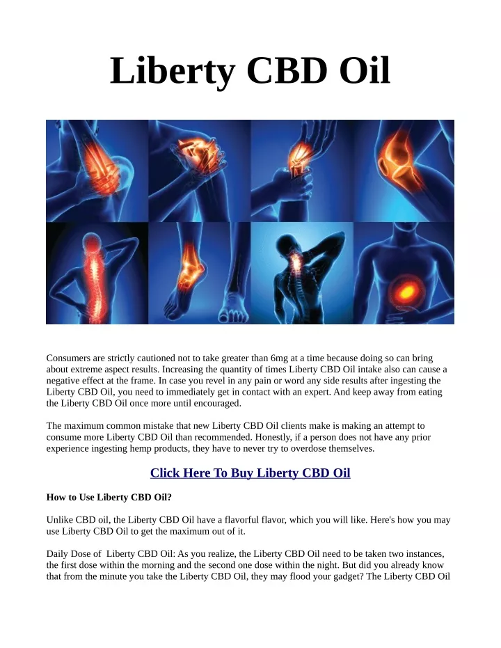 liberty cbd oil