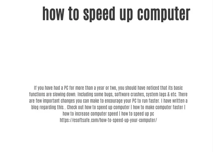 ppt-how-to-speed-up-computer-powerpoint-presentation-free-download