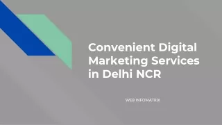 Convenient Digital Marketing Services in Delhi NCR