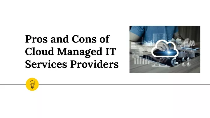 pros and cons of cloud managed it services providers