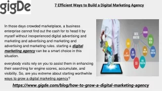 7 Efficient Ways to Grow a Digital Marketing Agency