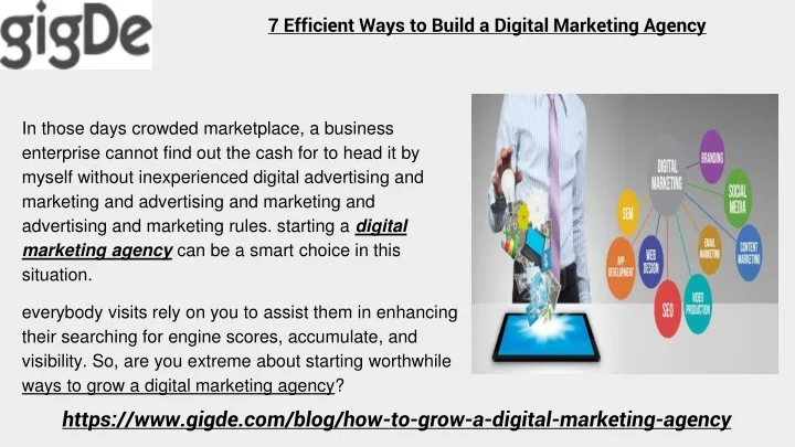 7 efficient ways to build a digital marketing