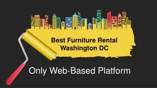 Best Furniture Rental Washington DC