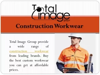 Construction Workwear