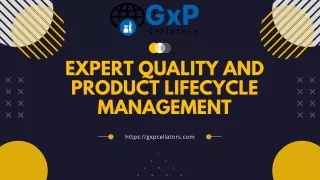 Expert Quality and Product Lifecycle Management