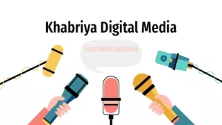 Local News App India - Khabriya