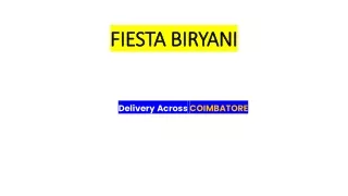fiesta biryani