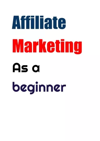What is an affiliate marketing and how to start affiliate marketing