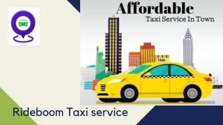 rideboom taxi service