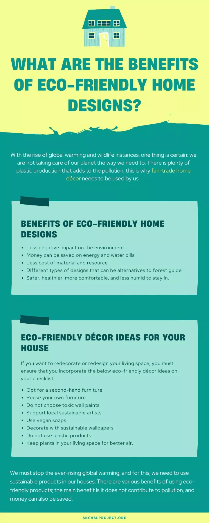 what are the benefits of eco friendly home designs