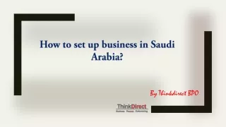 how to set up business in saudi arabia