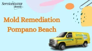Mold Remediation Pompano Beach at ServiceMaster Remediation Services