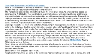 https www dope review com affiliatematic review