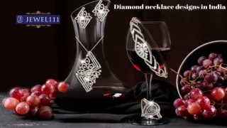 Diamond necklace designs in India