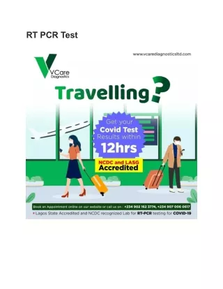 RT PCR Test