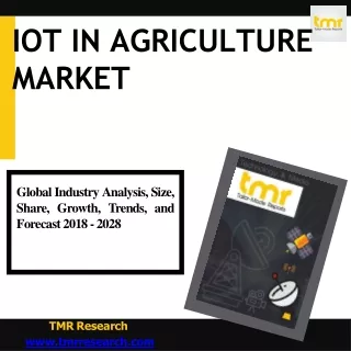iot in agriculture market