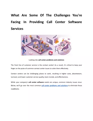 what are some of the challenges you re