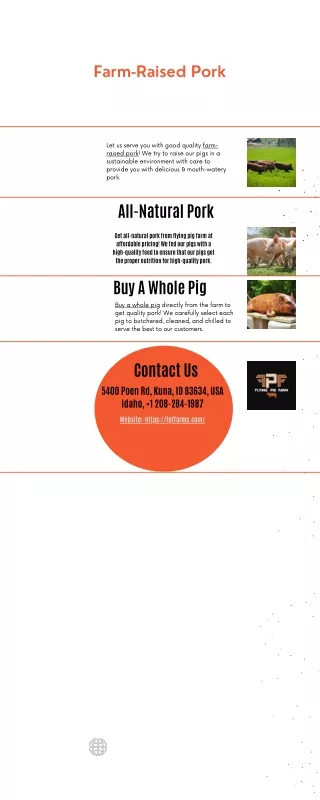 farm raised pork