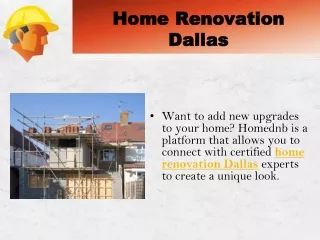 Home Renovation Dallas