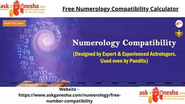 free numerology compatibility calculator