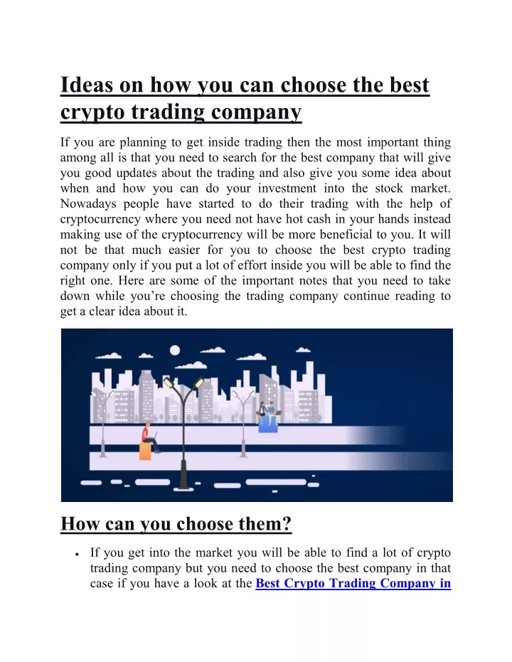 ideas on how you can choose the best crypto