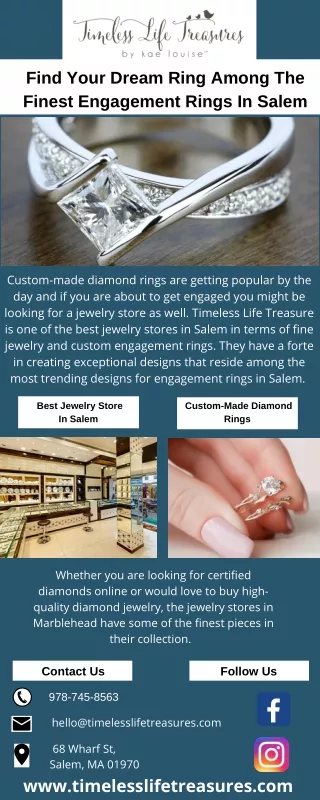 Find Your Dream Ring Among The Finest Engagement Rings In Salem