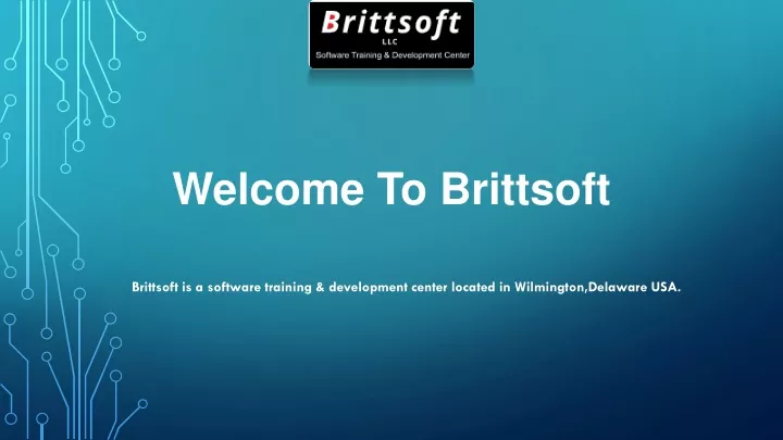 welcome to brittsoft