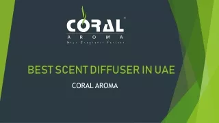 BEST SCENT DIFFUSER IN UAE