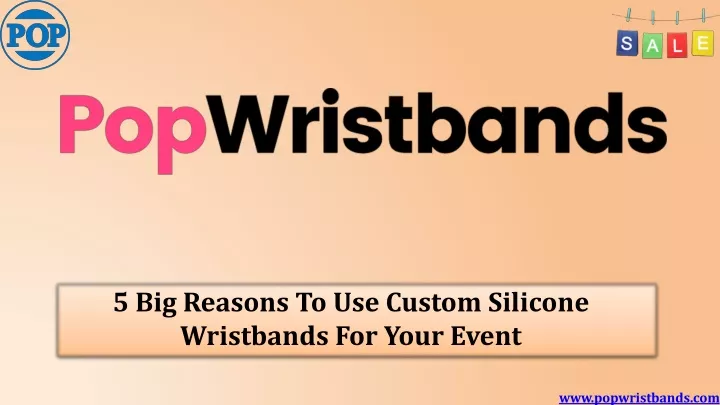 5 big reasons to use custom silicone wristbands