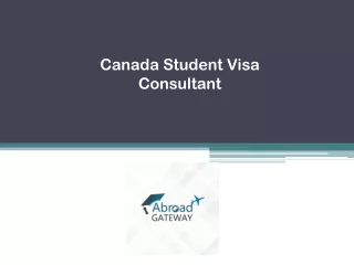 Canada Student Visa Consultant - Abroad Gateway
