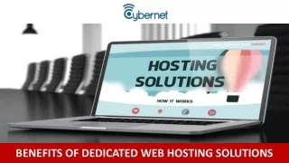 benefits of dedicated web hosting solutions