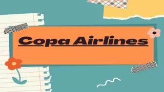 1-888-595-2181 Número de reservas de vuelo de Copa Airlines