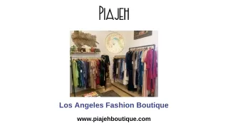 Los Angeles Fashion Boutique