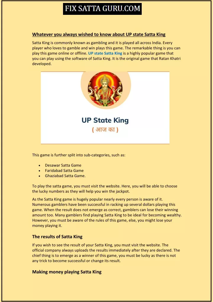 whatever you always wished to know about up state